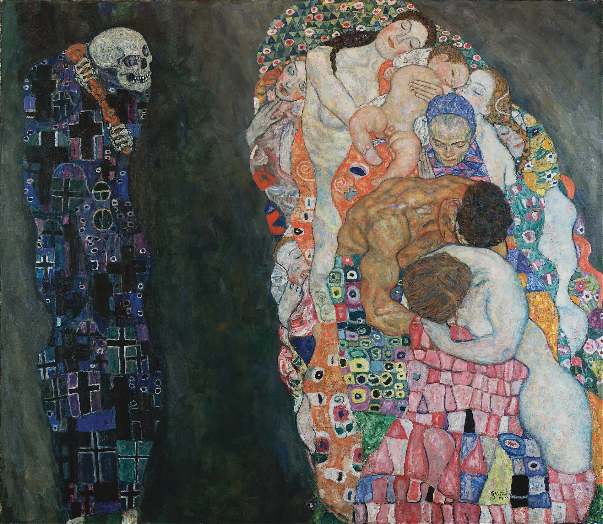 La Mort et la Vie, Gustav Klimt (1910–1915)