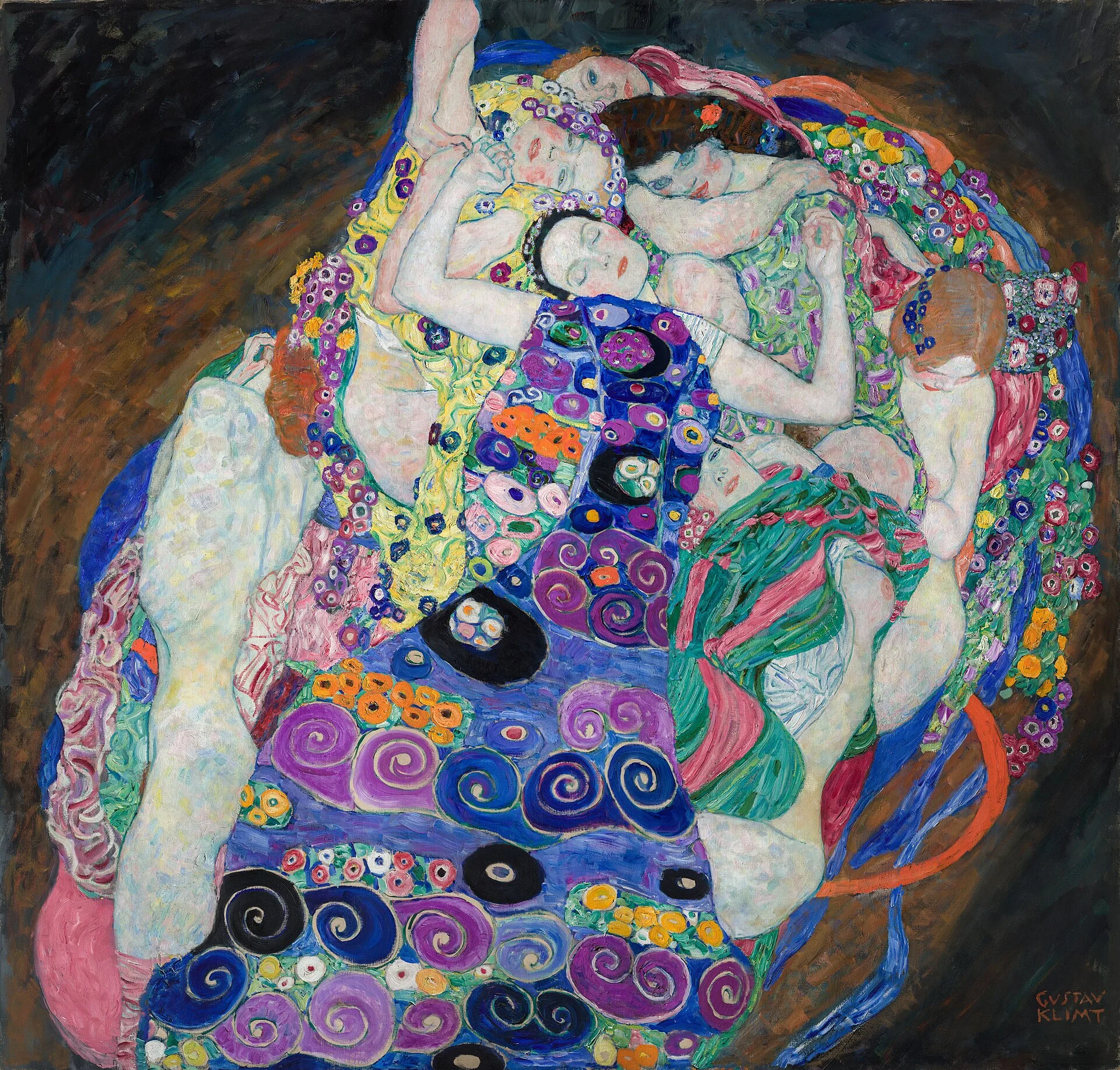 La Vierge, Gustav Klimt (1913)