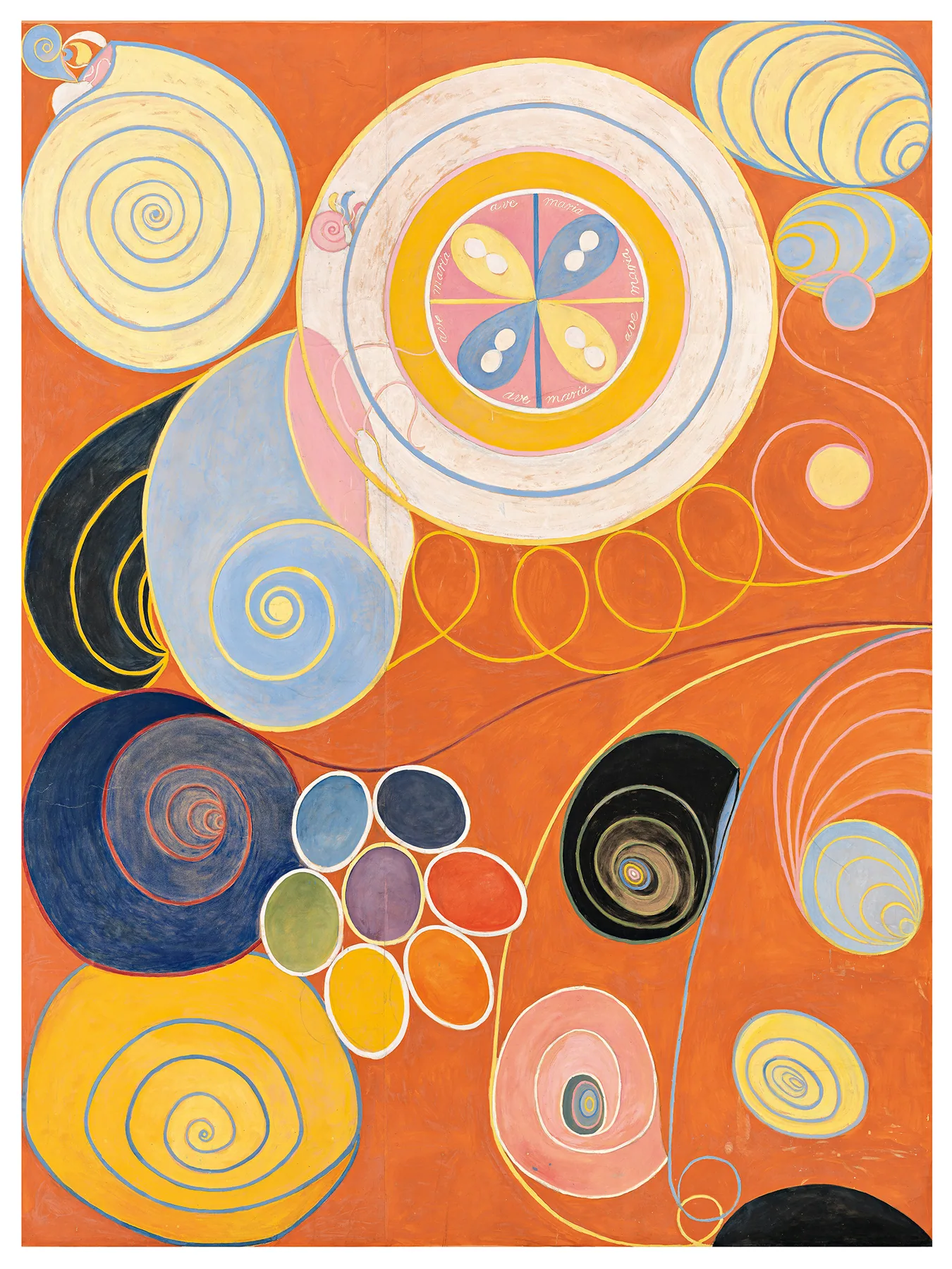 Les Dix Plus Grands, n° 3, la Jeunesse, Hilma af Klint (1907)