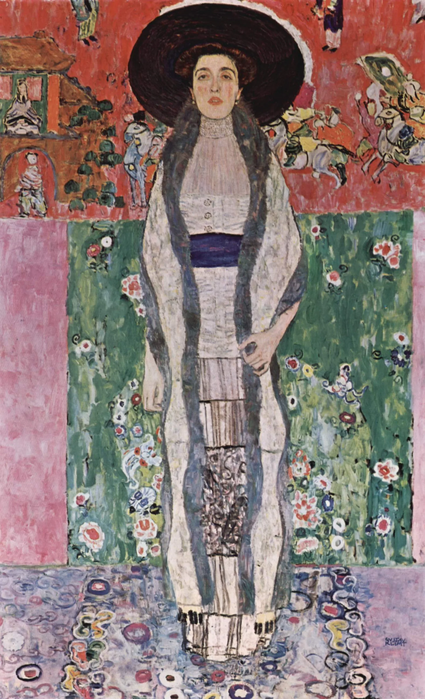 Portrait d'Adele Bloch-Bauer II, Gustav Klimt (1912)