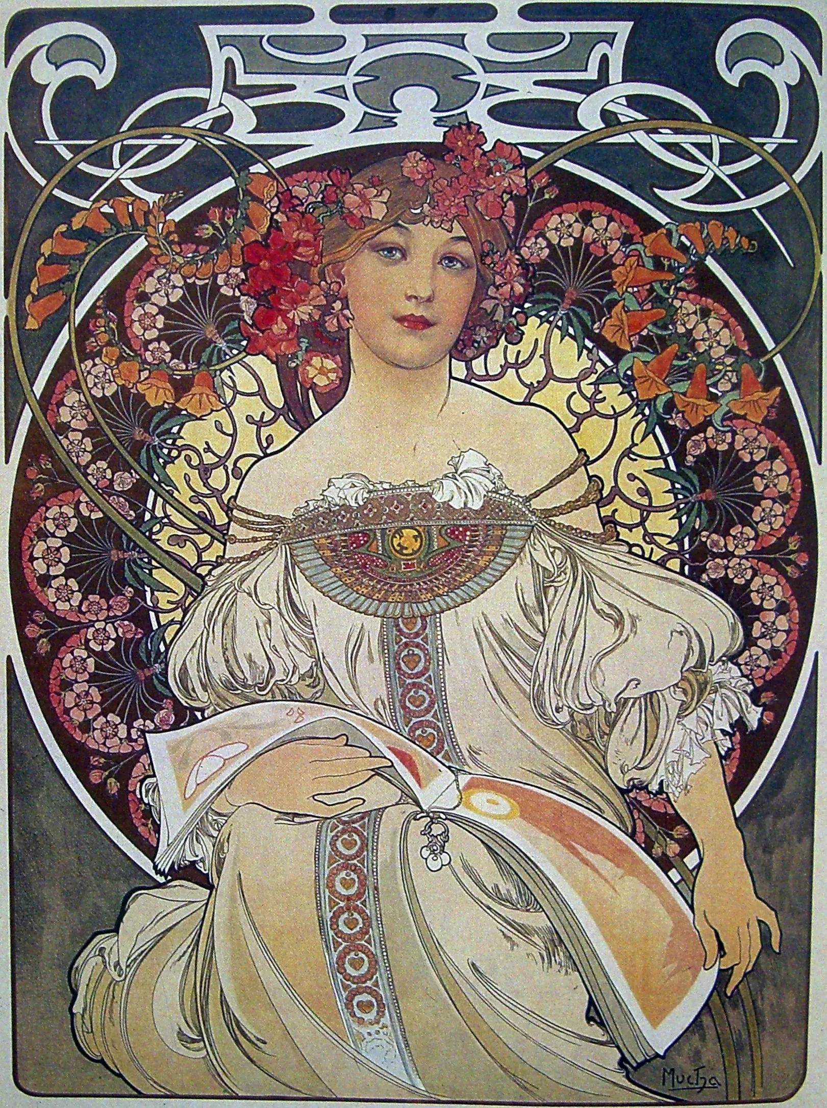 Rêverie, Alphonse Mucha (1897)