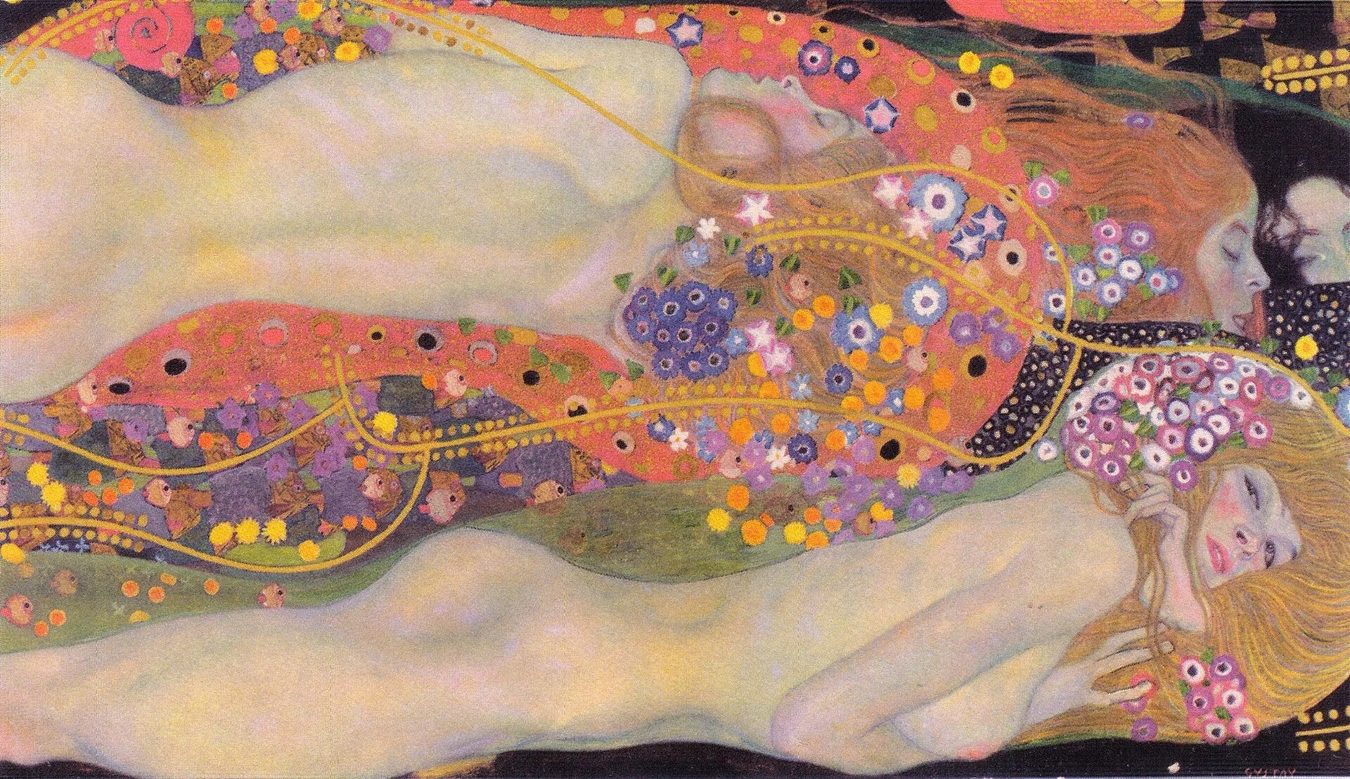 Serpents d'eau II, Gustav Klimt (1904–1907)