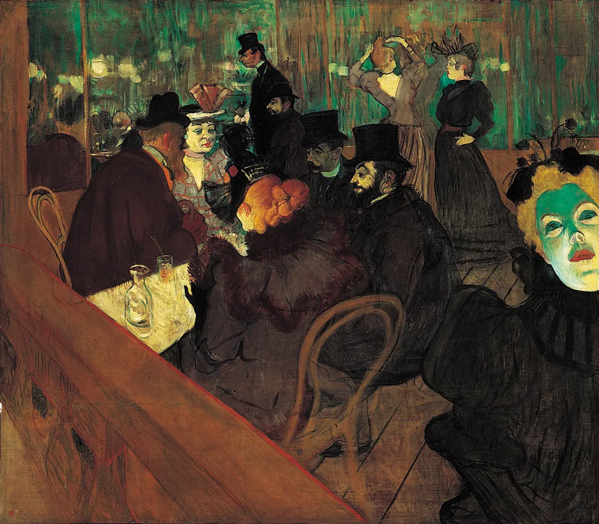 Au Moulin-Rouge, Henri de Toulouse-Lautrec