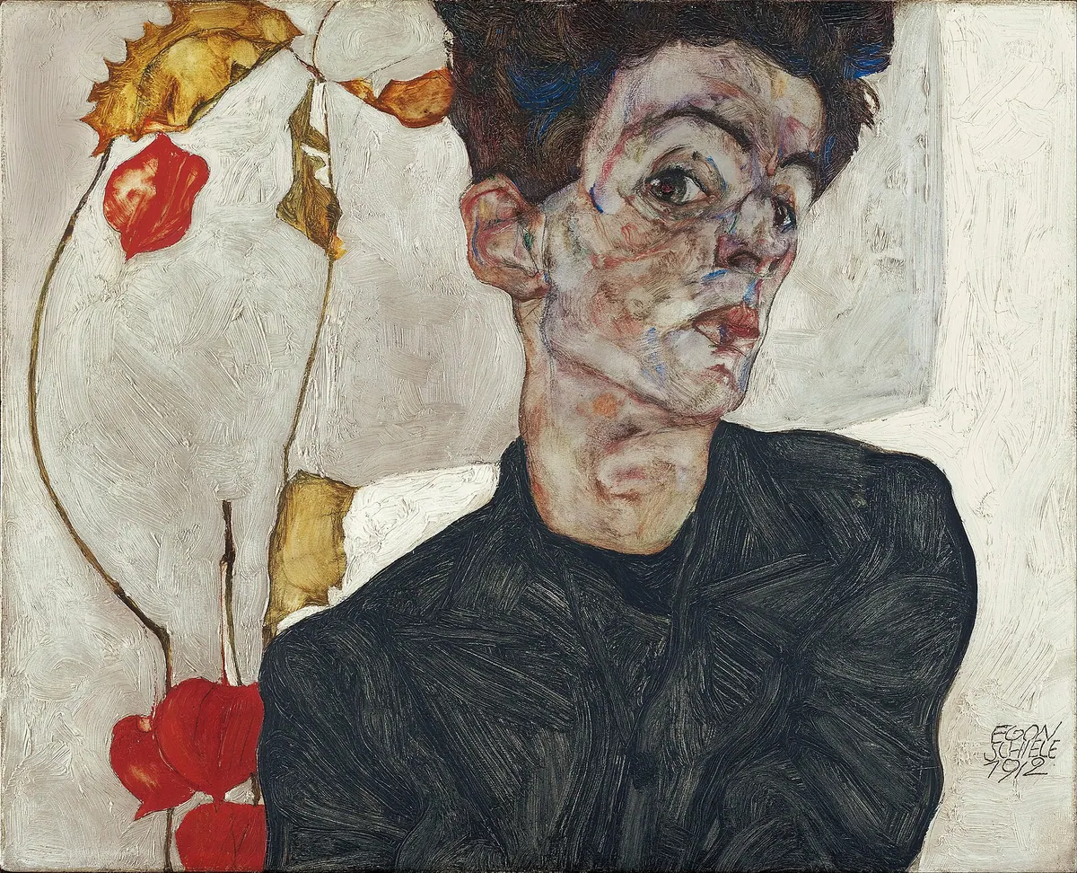 Autoportrait au coqueret