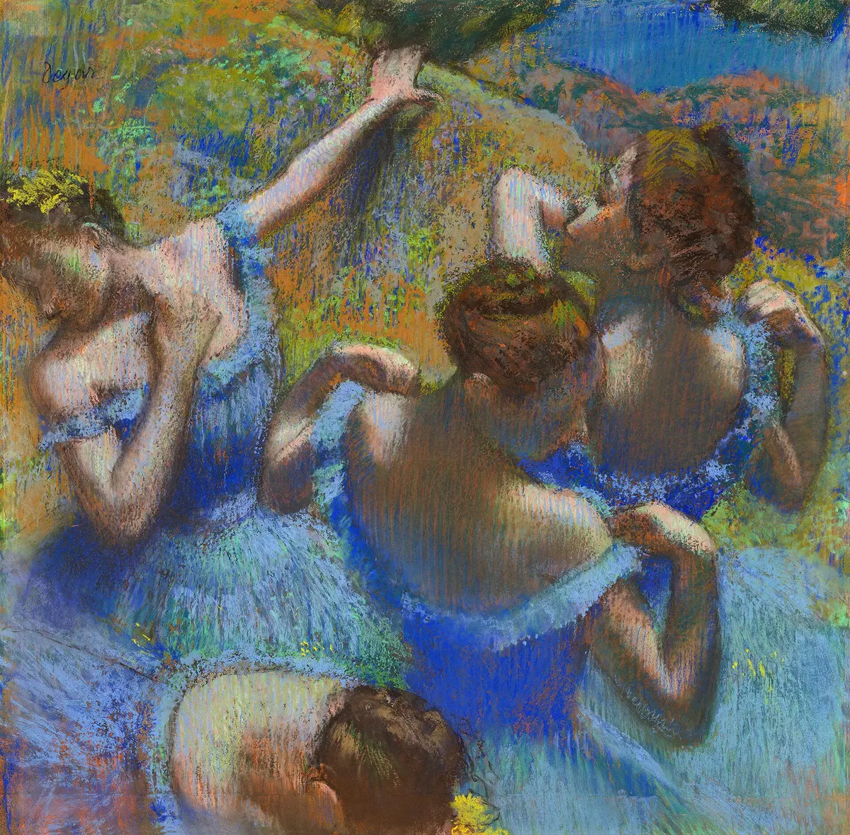 Danseuses bleues