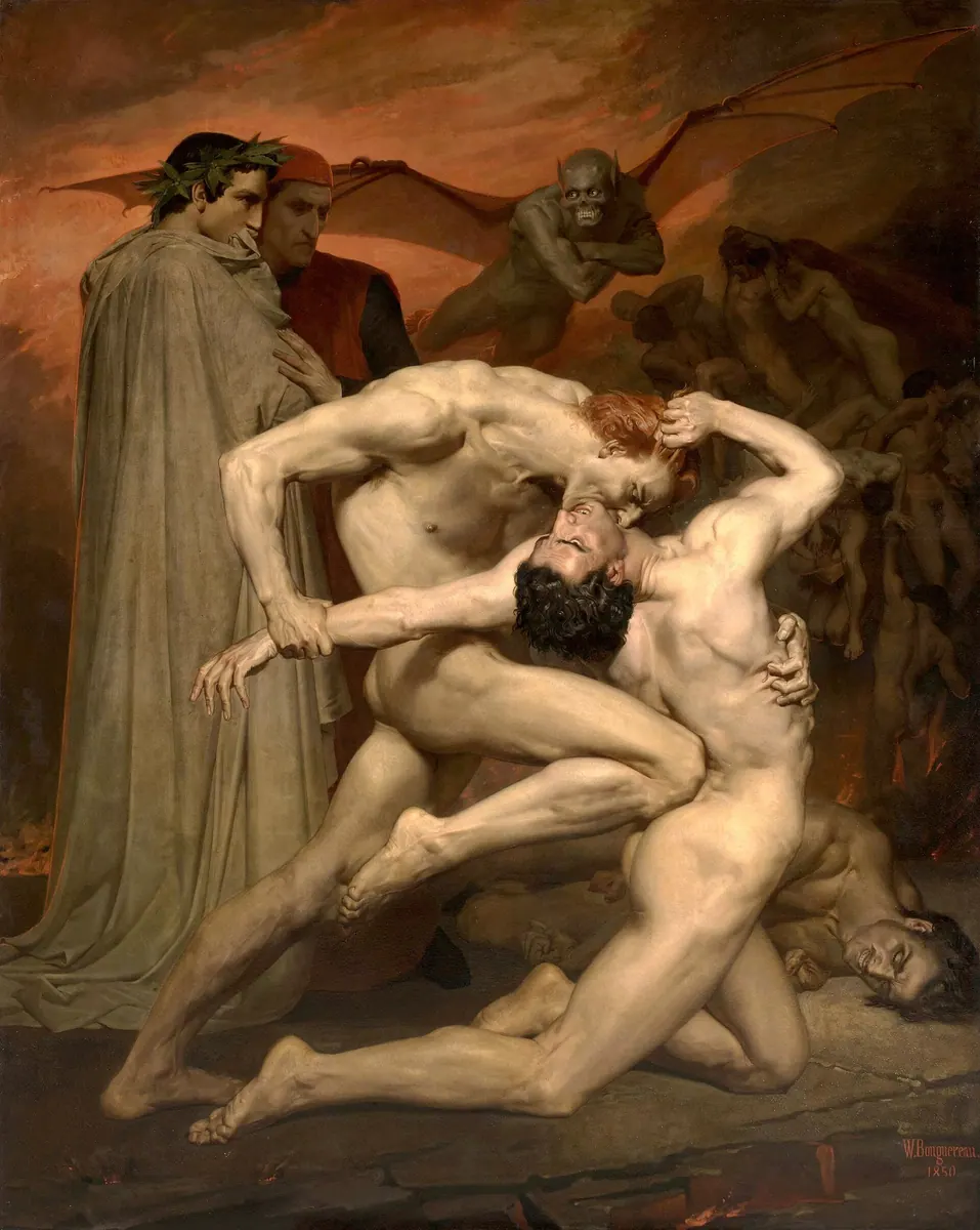 Dante et Virgile, William Bouguereau