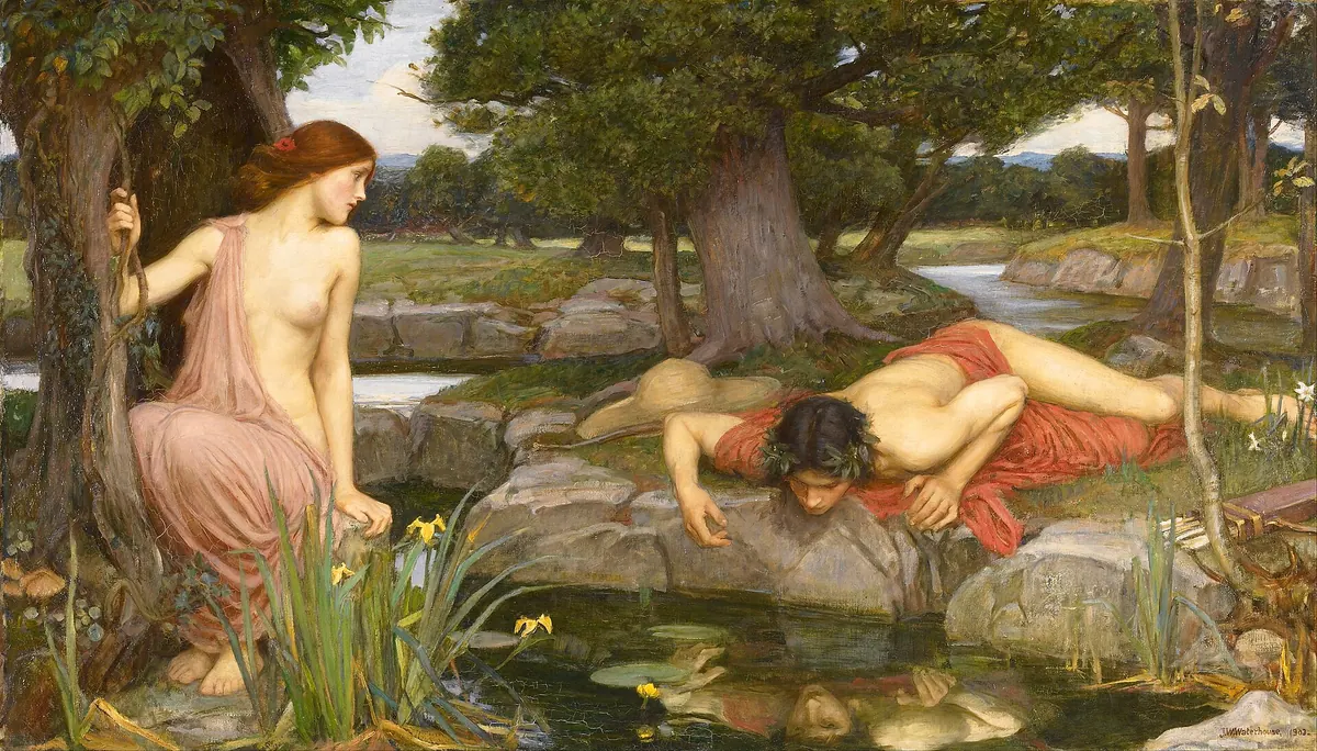 Écho et Narcisse, John William Waterhouse