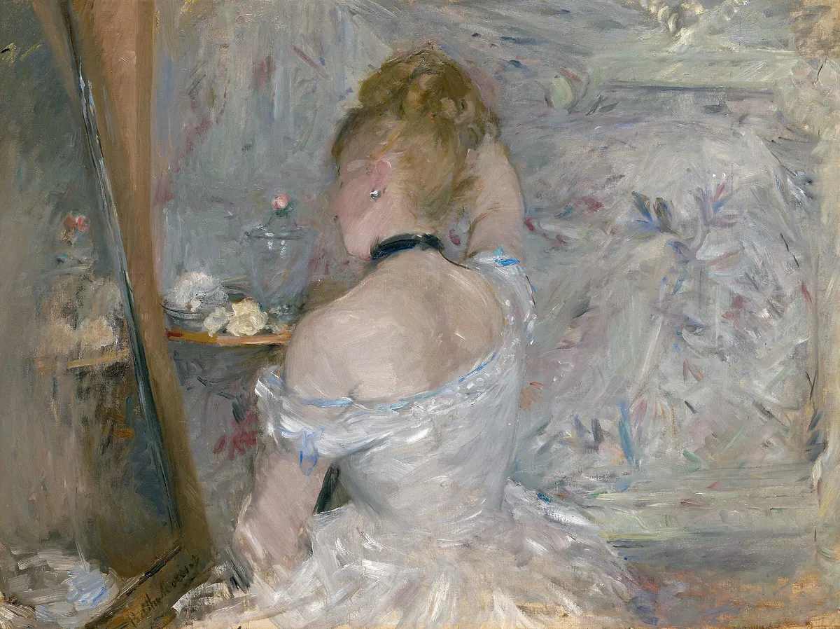 Femme à sa toilette, Berthe Morisot