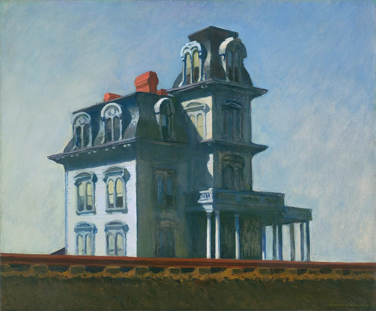 House by the Railroad, Edward Hopper