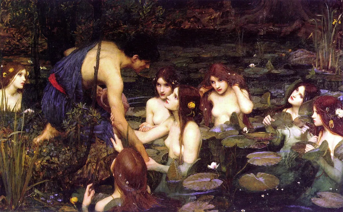 Hylas et les Nymphes