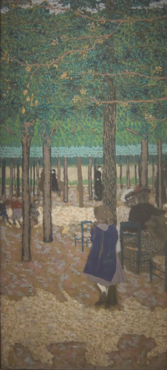 Sous les arbres