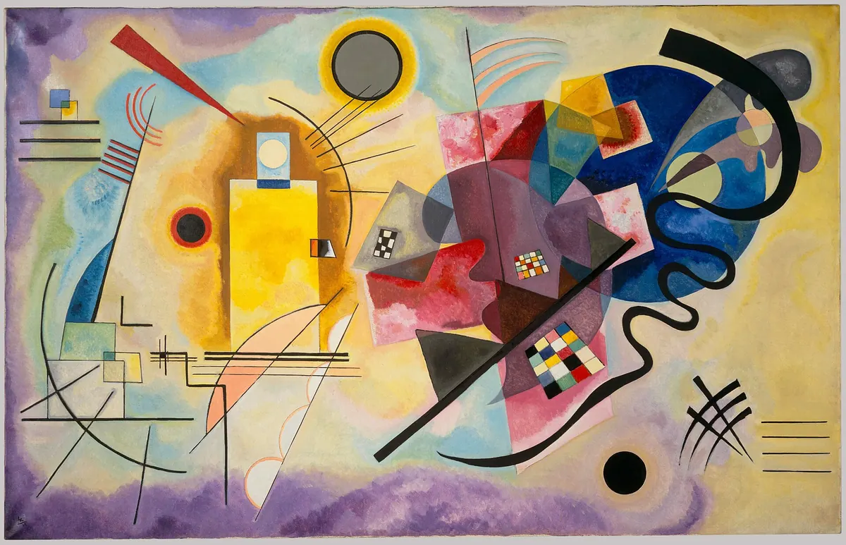 Jaune-Rouge-Bleu, Wassily Kandinsky