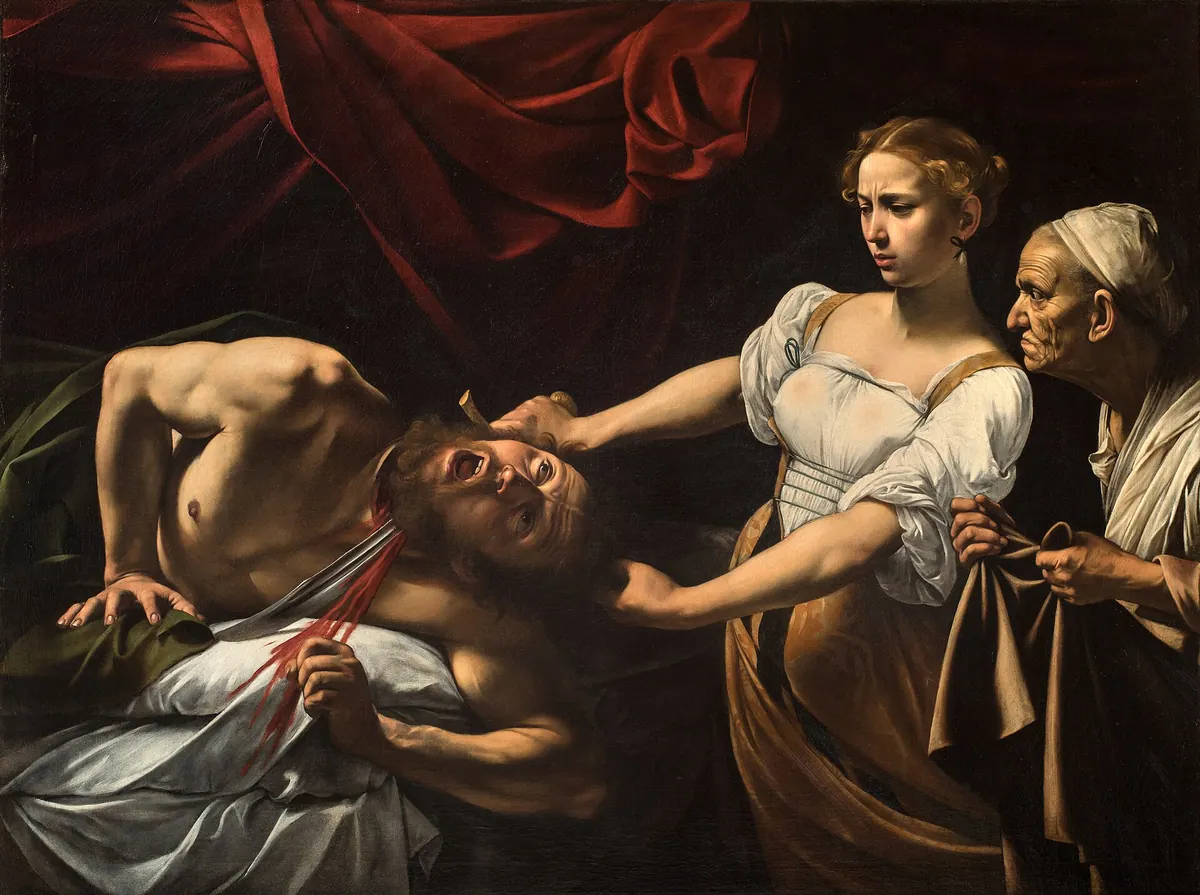 Judith décapitant Holopherne, Le Caravage