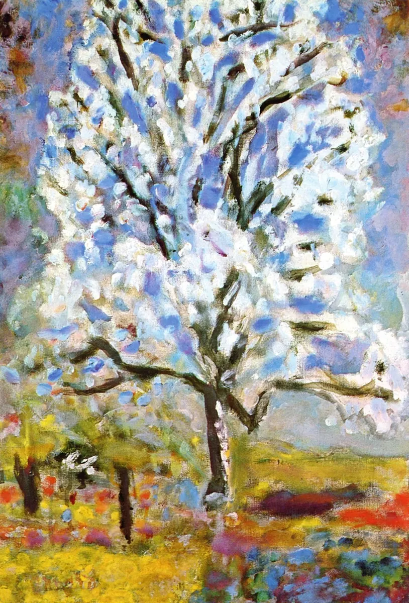 L'Amandier en fleurs