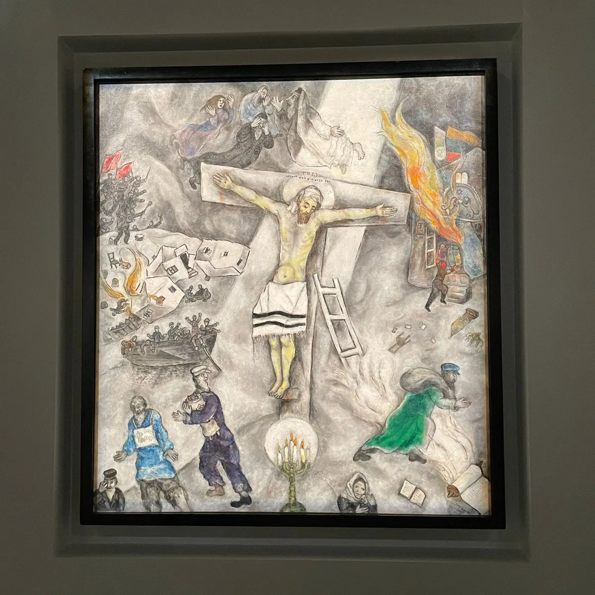 La Crucifixion blanche, Marc Chagall
