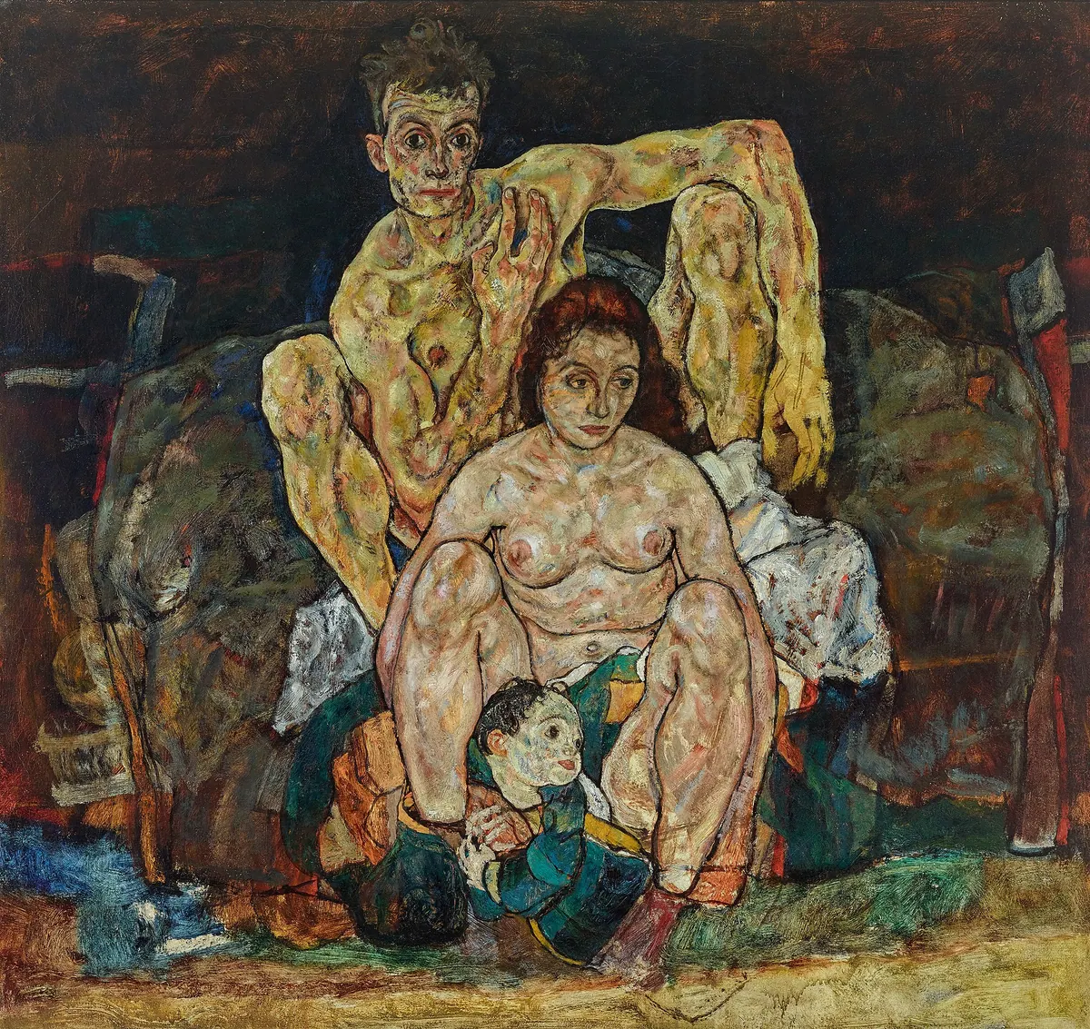 La Famille, Egon Schiele