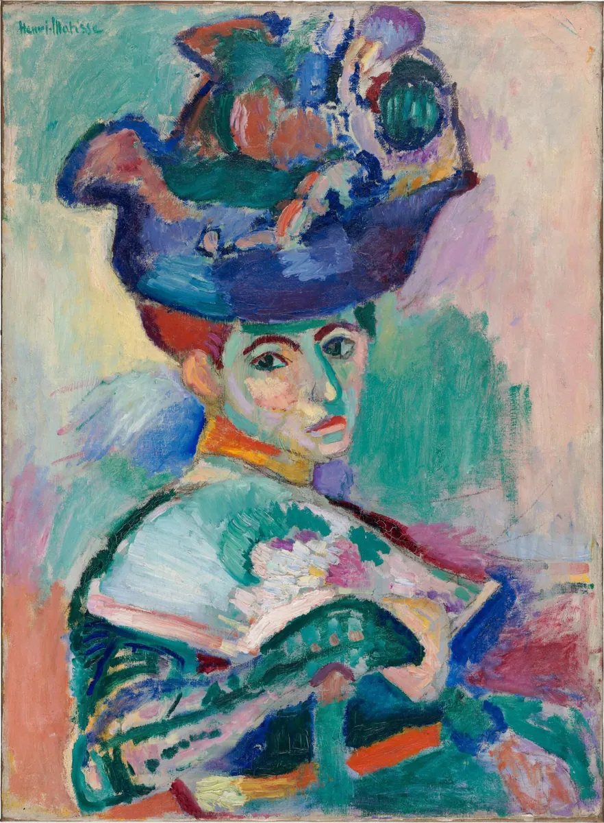 La Femme au chapeau, Henri Matisse