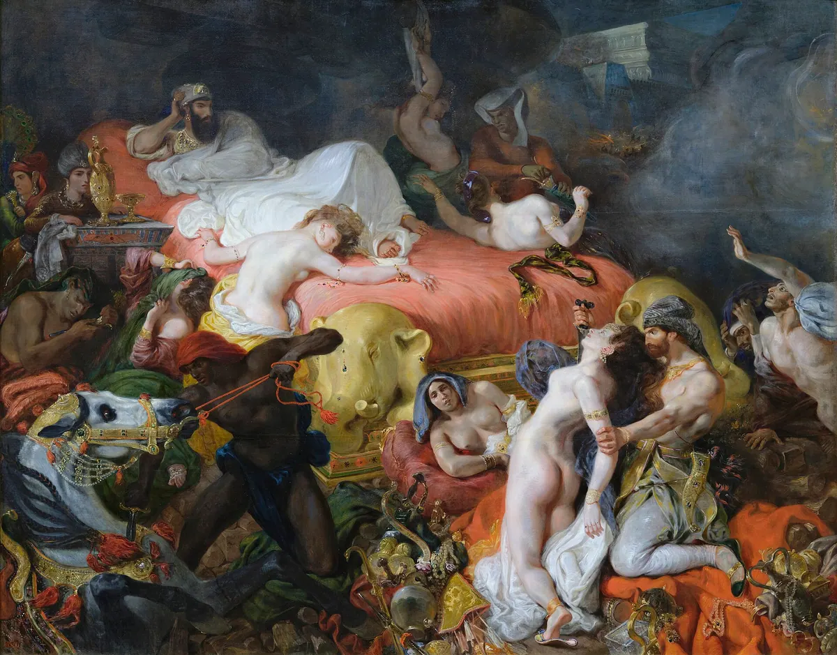 La Mort de Sardanapale, Eugène Delacroix
