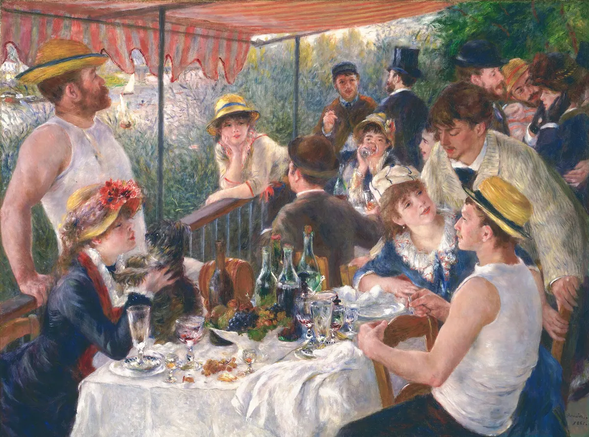 Le Déjeuner des canotiers, Pierre-Auguste Renoir