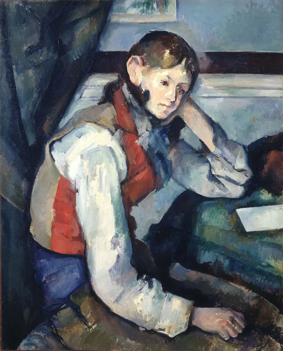 Le Garçon au gilet rouge