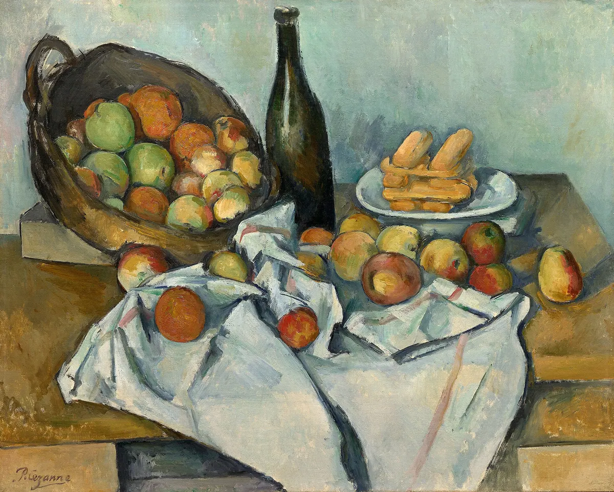 Le Panier de pommes, Paul Cézanne