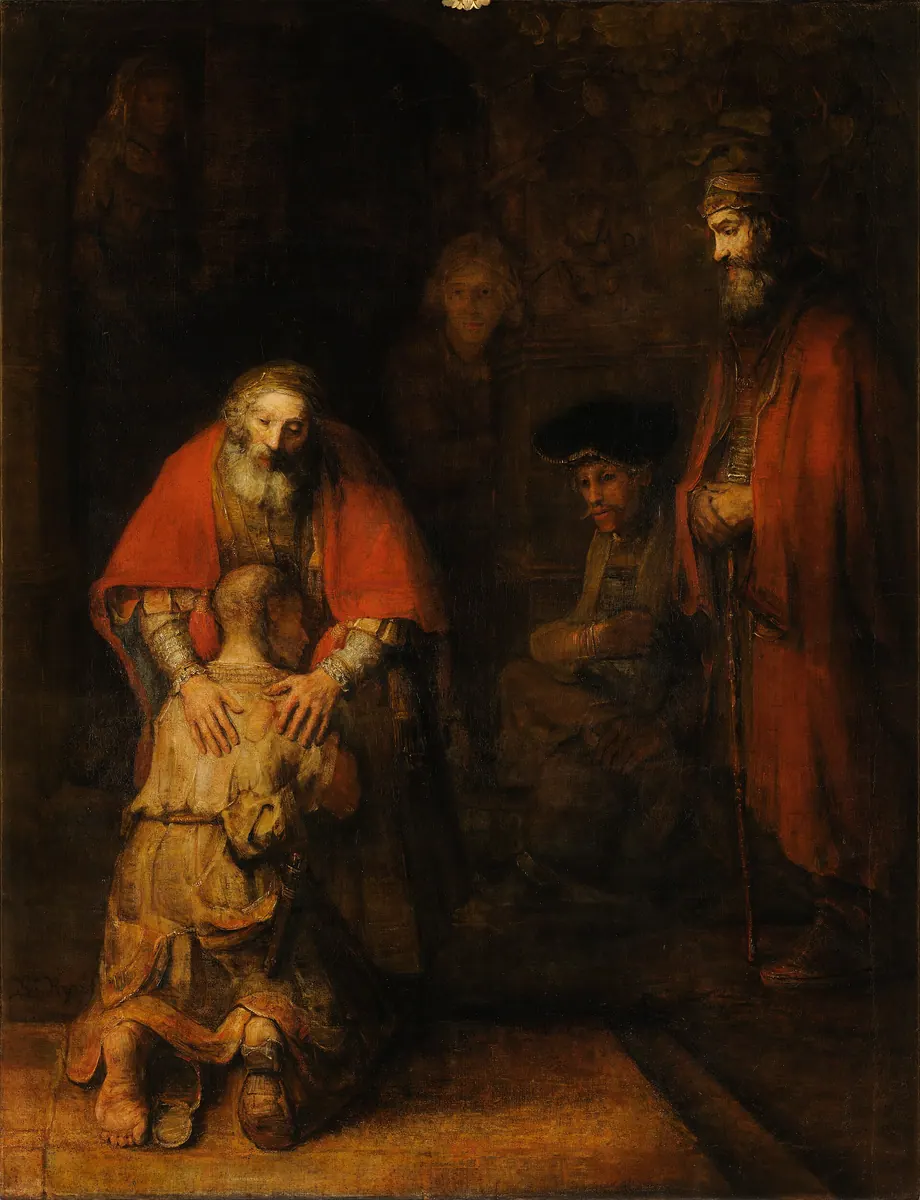 Le Retour du fils prodigue, Rembrandt