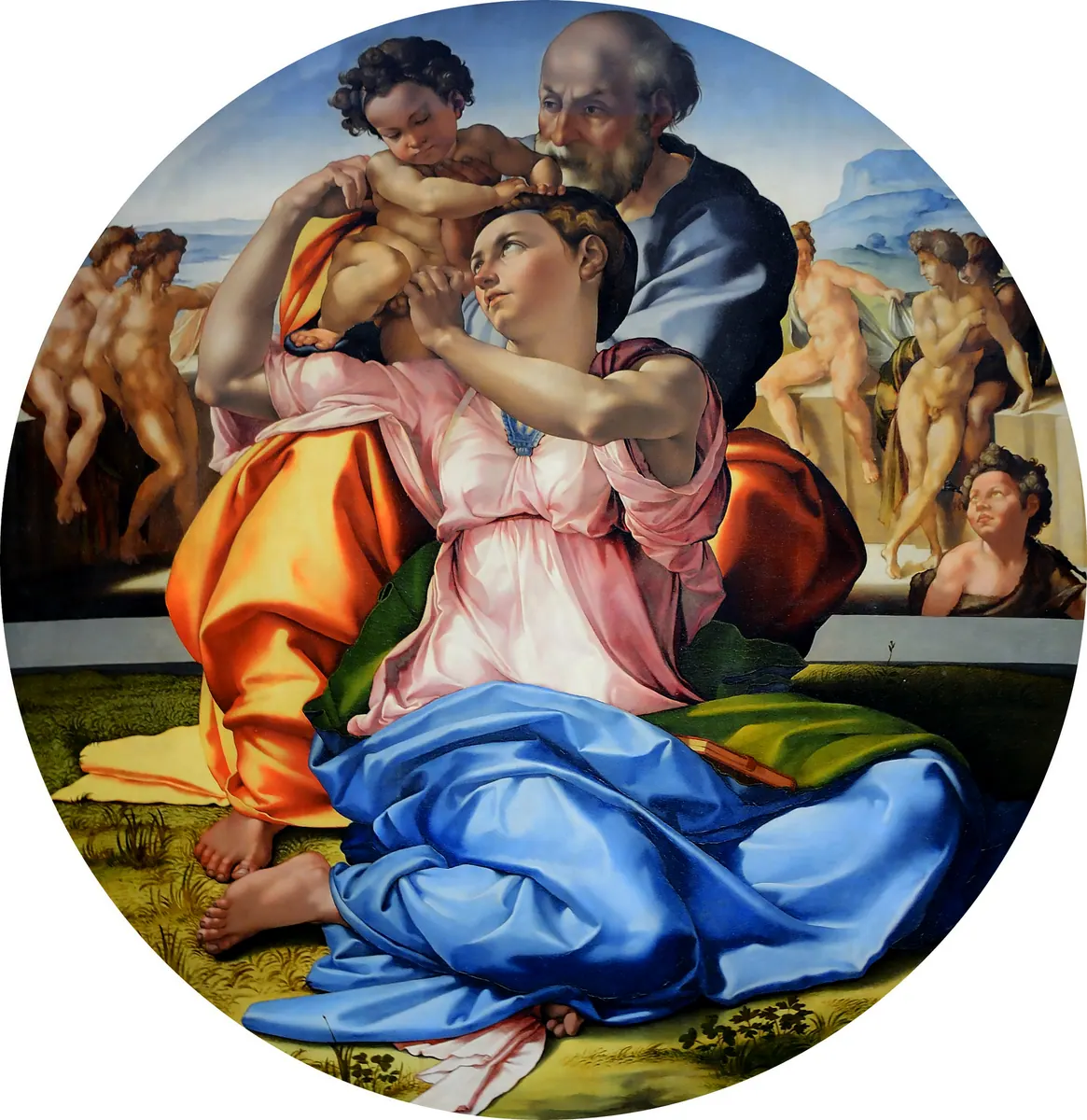 Le Tondo Doni, Michel-Ange