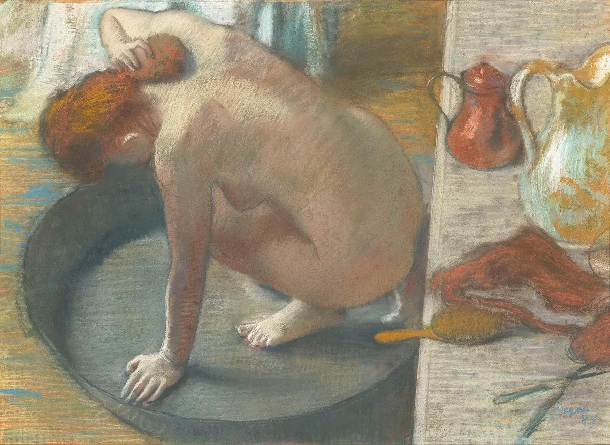 Le Tub, Edgar Degas