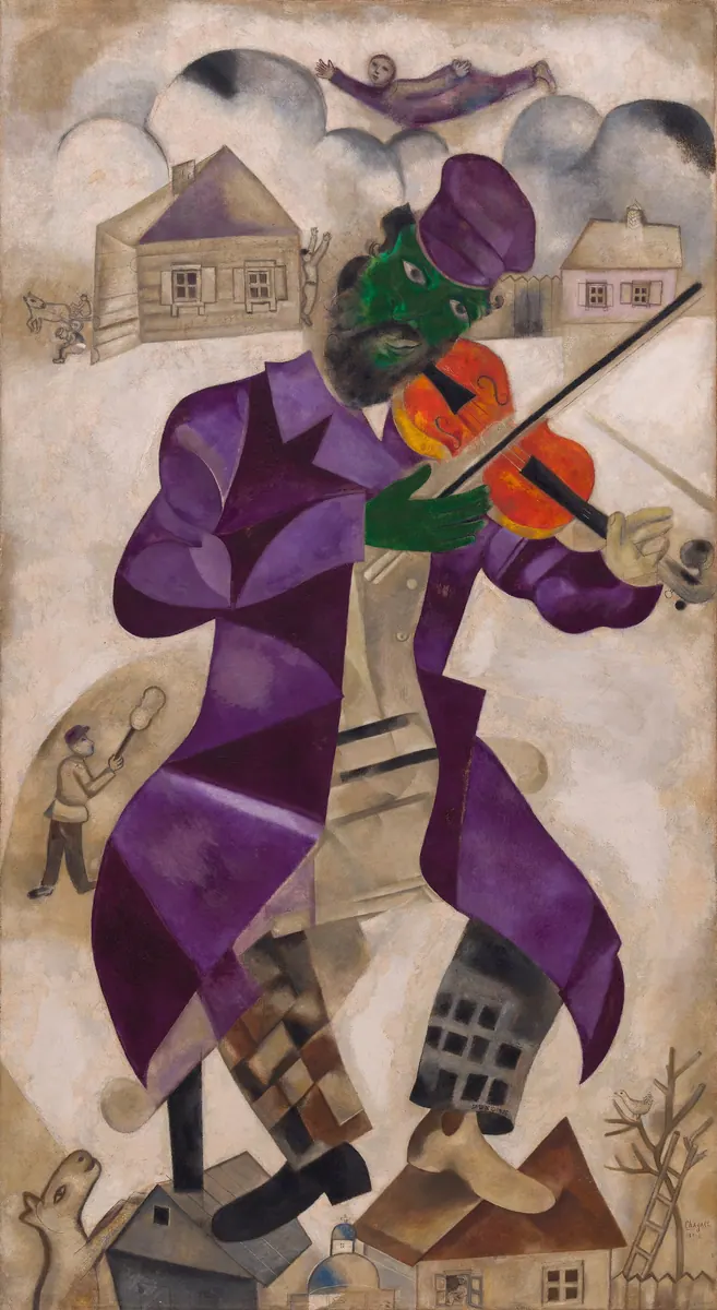 Le Violoniste vert, Marc Chagall