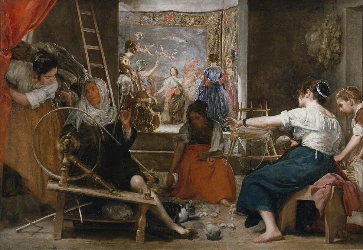 Les Fileuses, Diego Velázquez