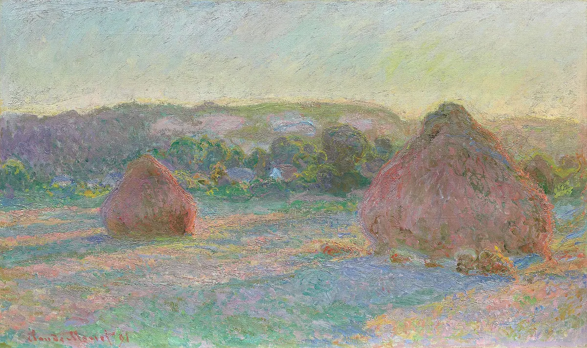 Les Meules, Claude Monet