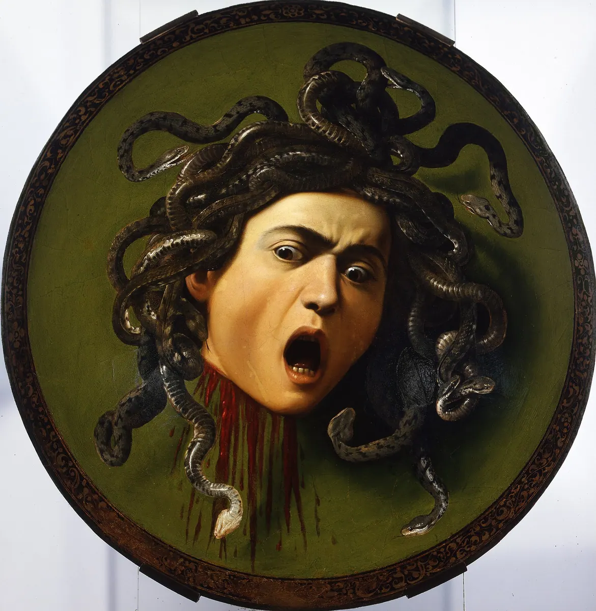 Méduse, Le Caravage