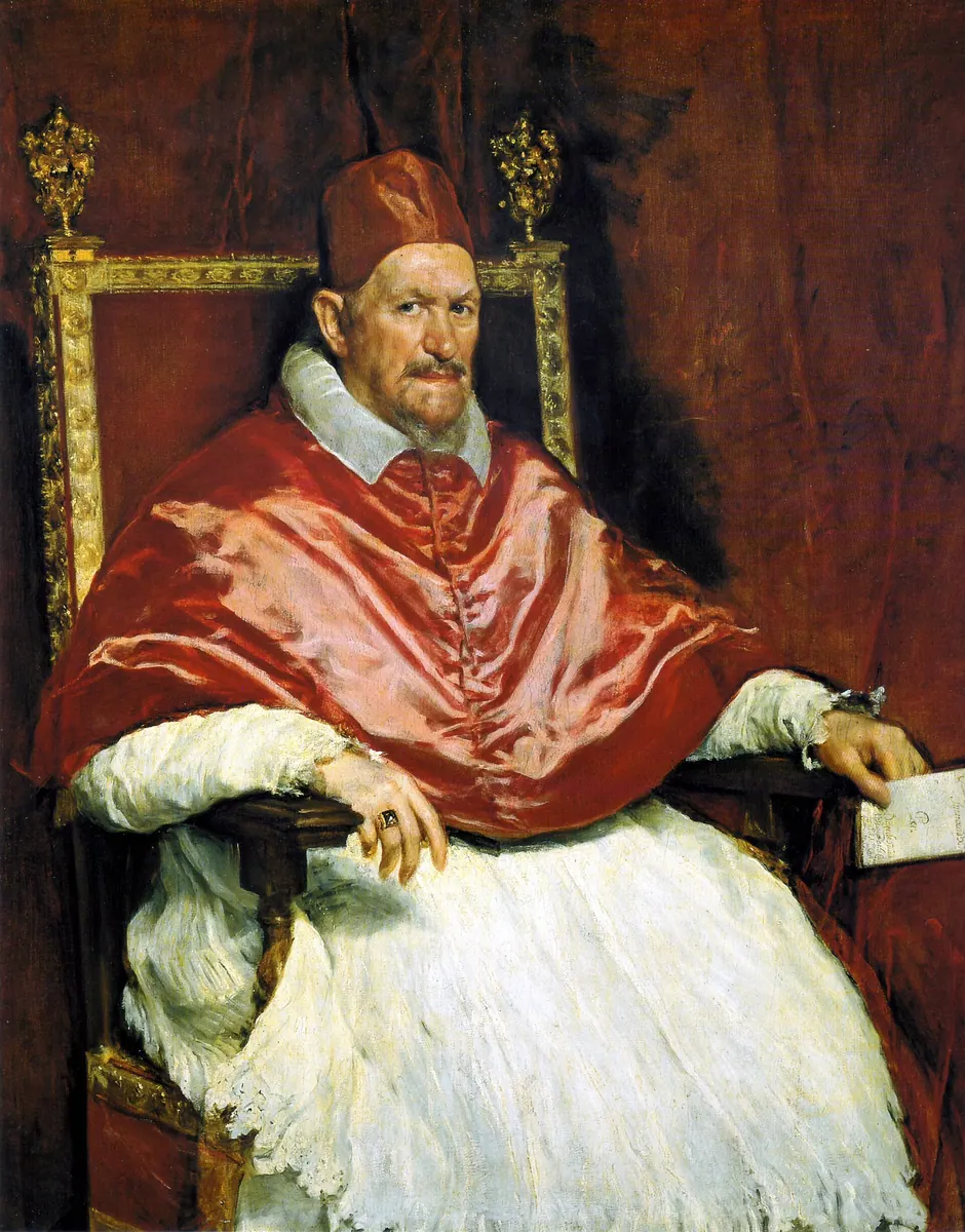 Portrait du pape Innocent X, Diego Velázquez